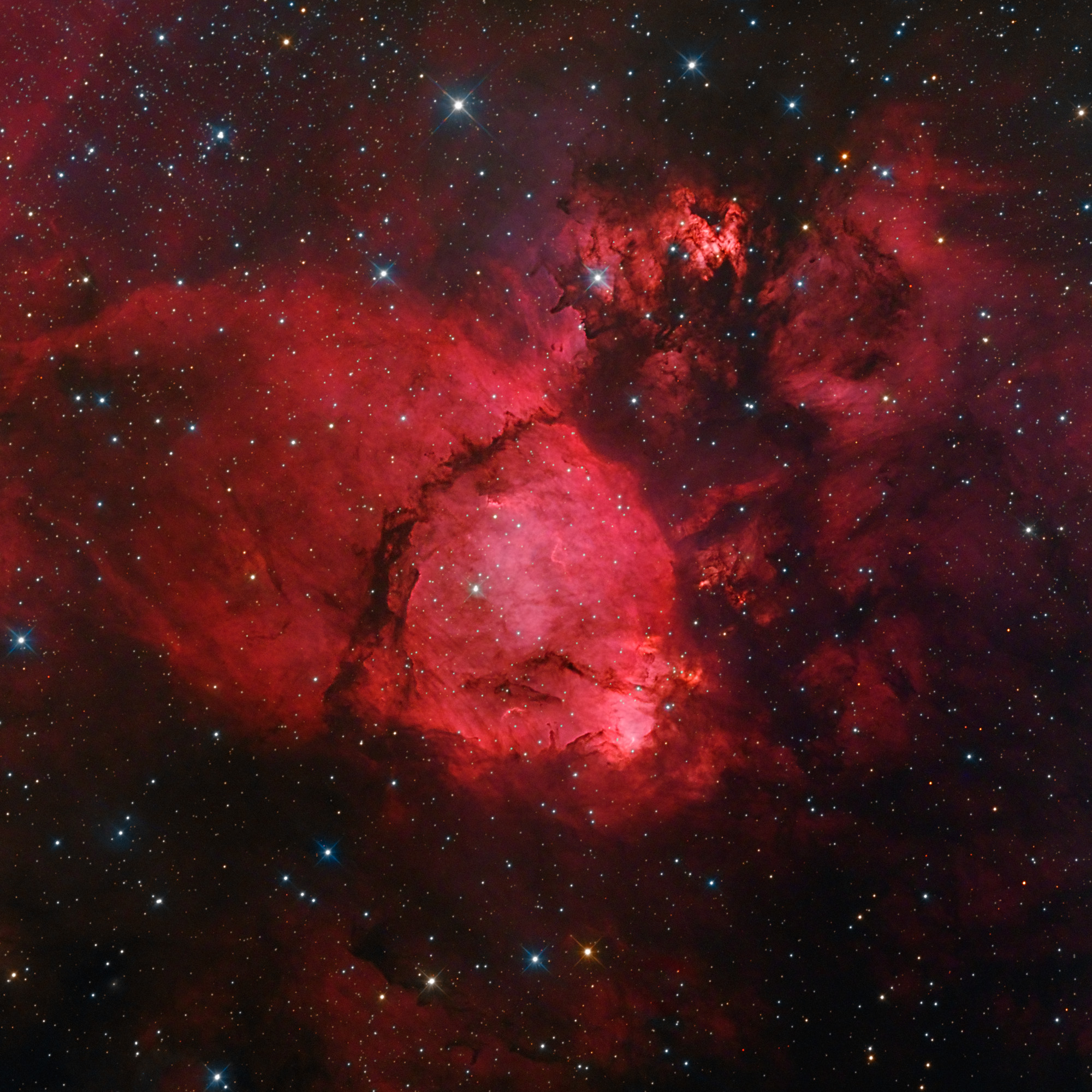 Skywatchers Find Striking View Deep in the Heart Nebula